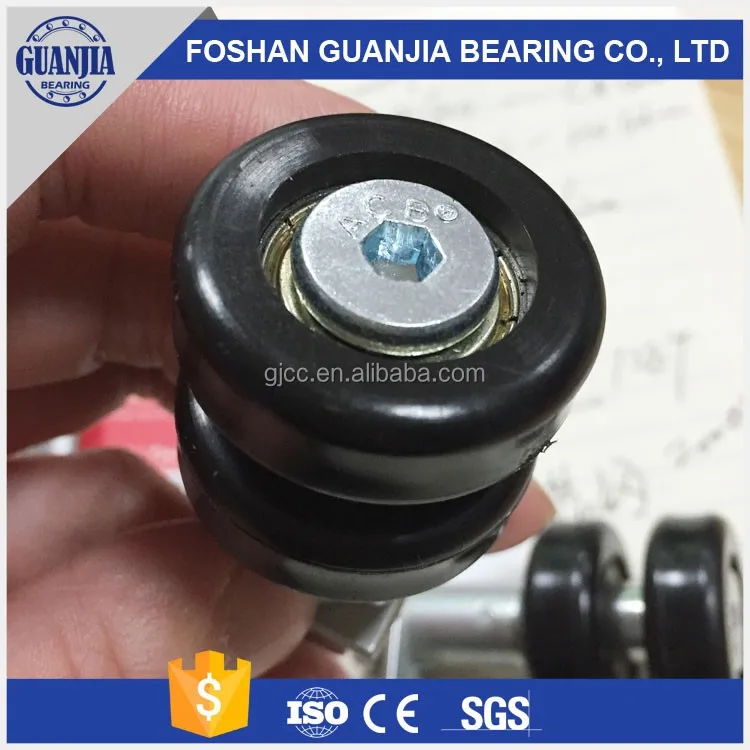 factory price  sliding gate glass balcony wheesl for  sliding doors double roller window wheels