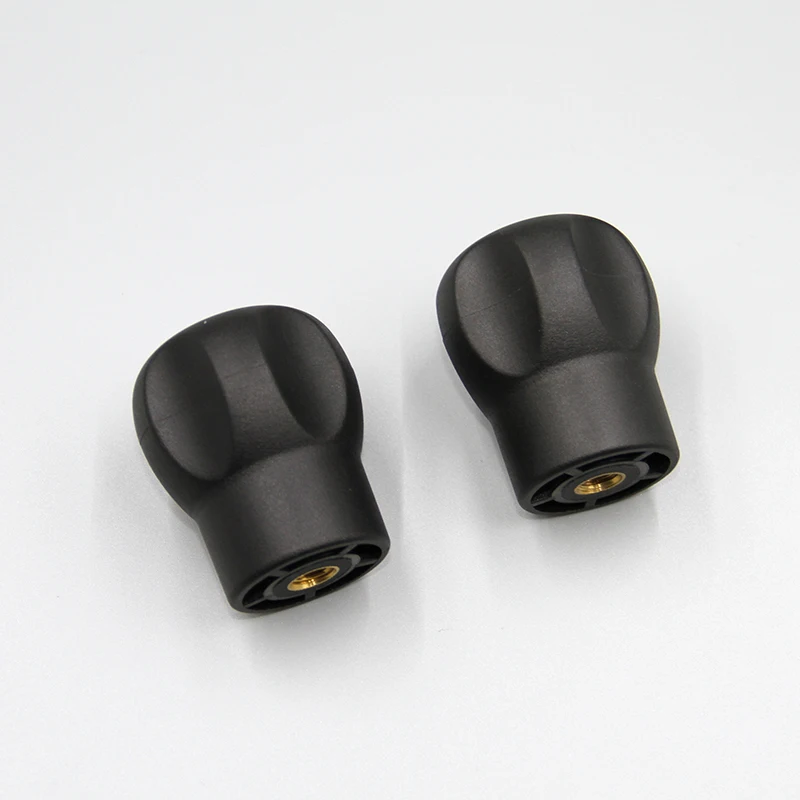 HZ102020 Plastic ABS Custom Hole Spherical Round  Knob Handle with Screw or Nut Ball Handle Knob