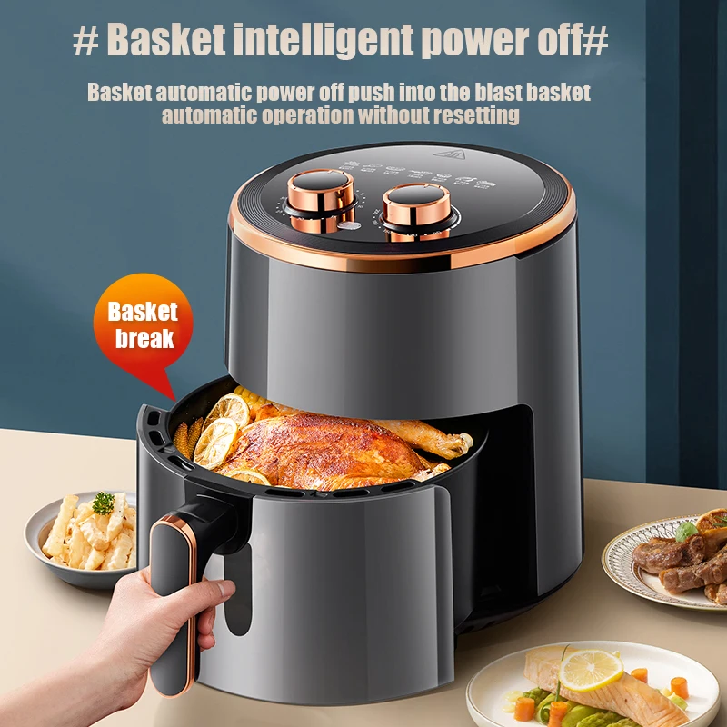 Hot Selling Kitchen Digital Intelligent Oil-Free 1500w Fast and Portable Home Appliance Air Fryer Oven