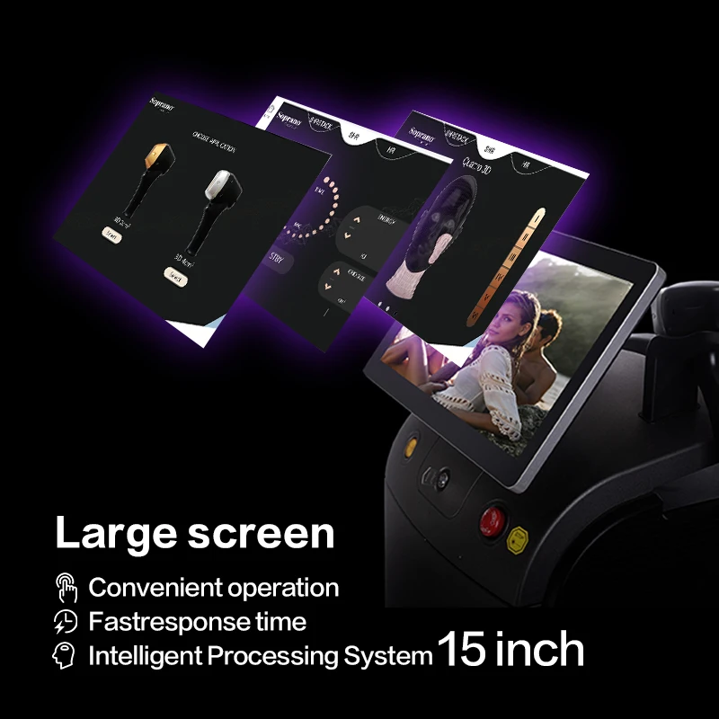 Lfbeauty titanium newest arrivals 808nm 755nm 1064nm multiple wavelength ice diode laser permanent laser hair remove machine