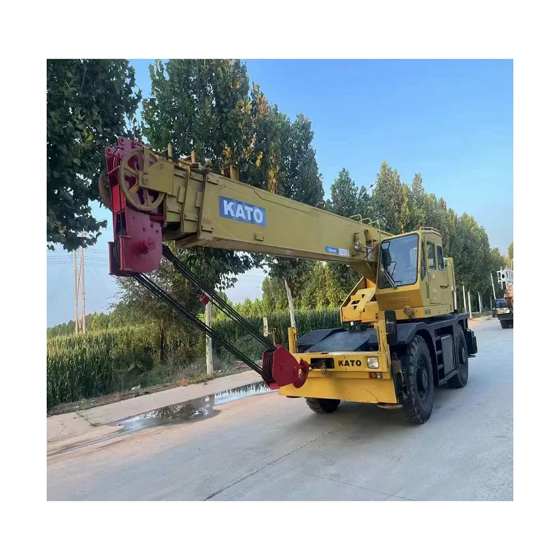 25Ton Japan kobelco RK250 rough terrain crane /used truck crane for sale