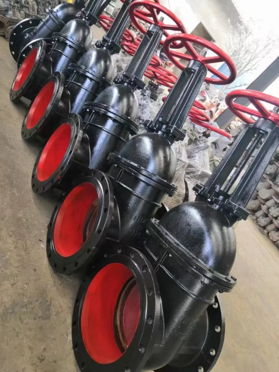 Z41T-16 Copper core gate valve Cast iron open rod / concealed rod copper rod copper core protection flange wedge gate valve