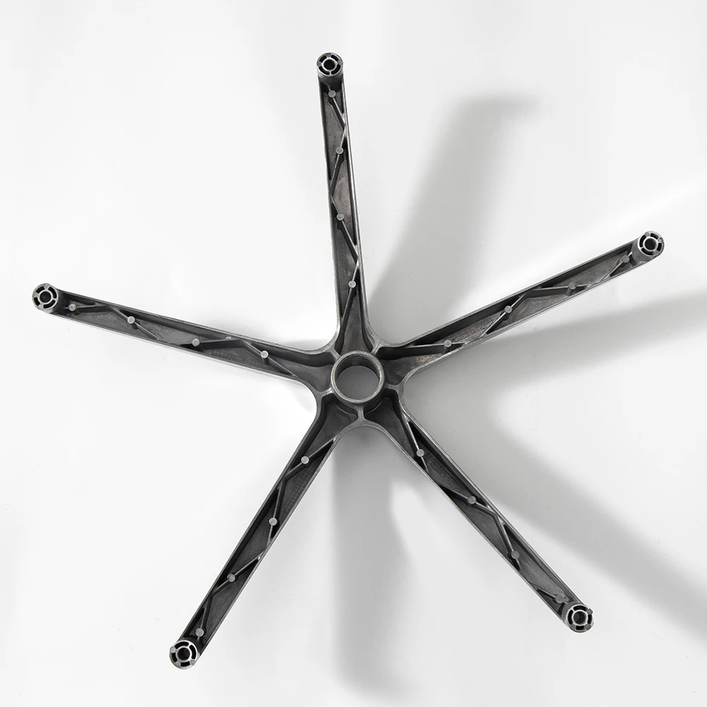  AL343H Radius 343mm Die Casting Five Star Chair Base Aluminum