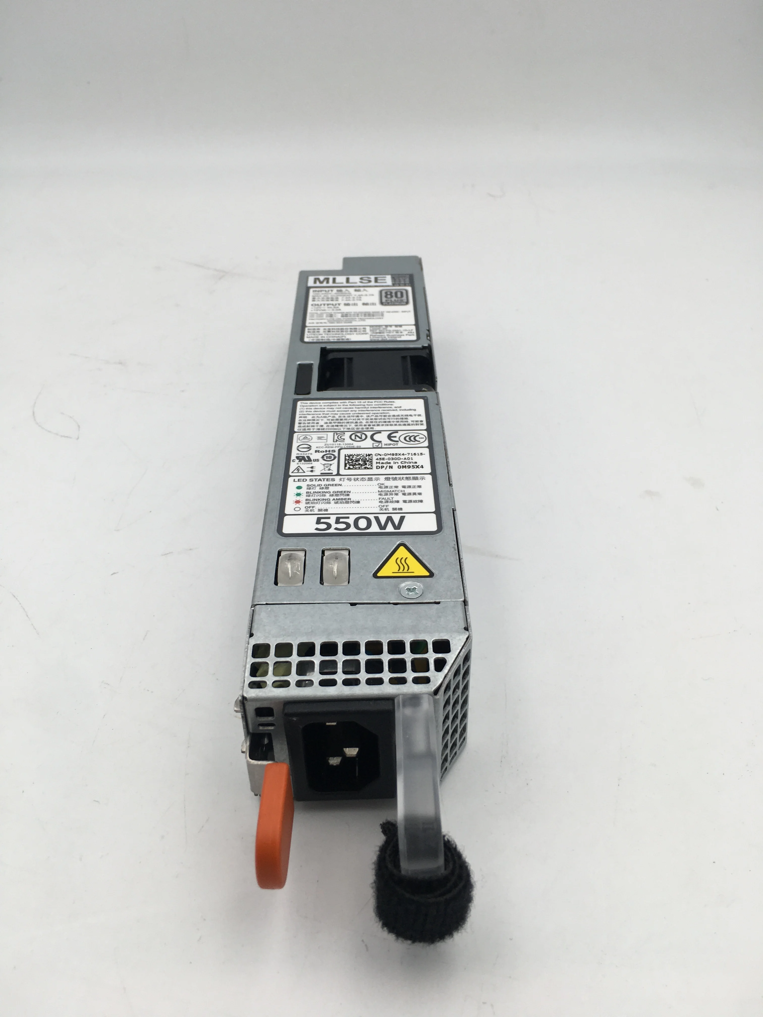  Оригинальный Для DELL PE R320 R420 серверный блок питания 550W L550E-S0 M95X4 0RYMG6 полностью
