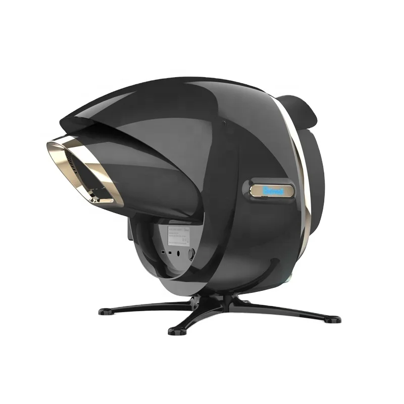 2020 Linuo BitMoji AI Intelligent imager 8 spectrum digital magic mirror skin analyzer  multilingual
