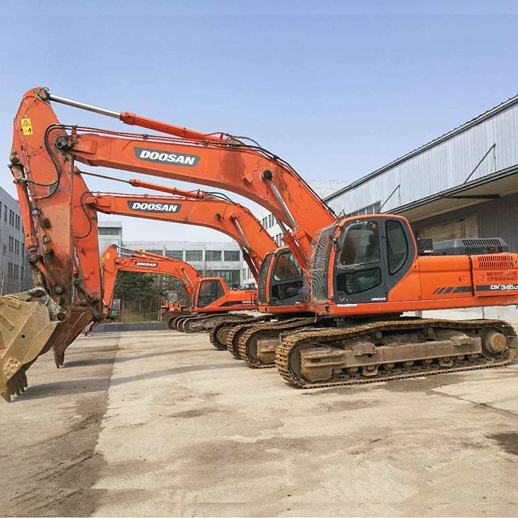 Used excavator Doosan 345 imported from Korea in good condition