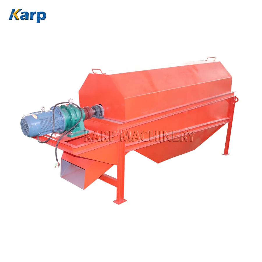 Raw Sand Trommel Screen Industrial Rotary Drum Sieve Stone Vibrating Sifter
