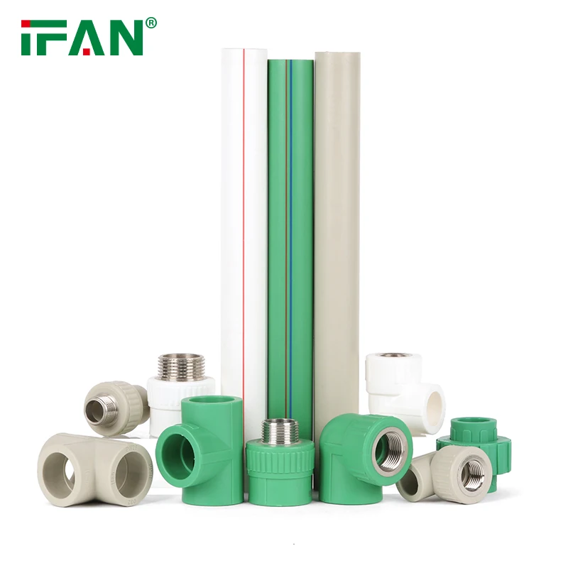 IFAN Factory Direct Sales  PPR Plastic Water Tubes in Various Sizes PN12.5 PN16 PN20 PN25