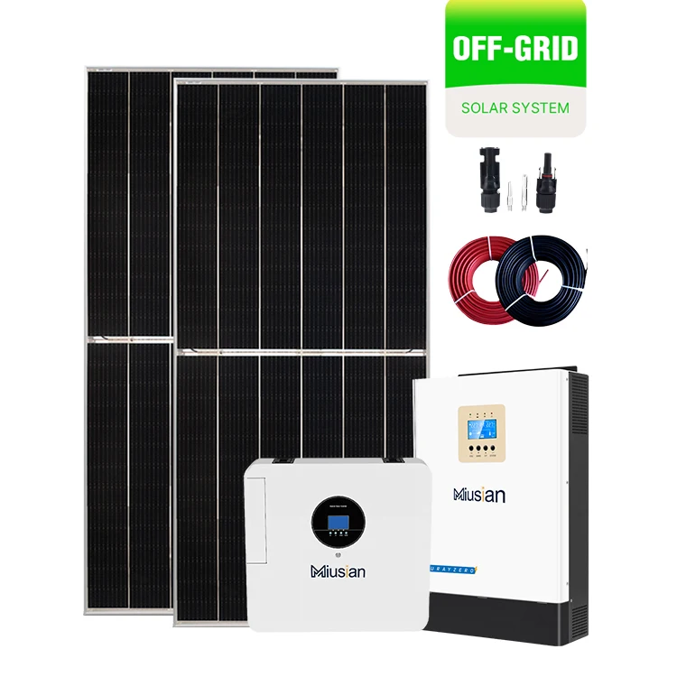 High Cost-Effective 5.5 Kw Complete Solar Power Complete Inverter Generator off Grid Solar Energy System