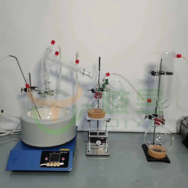  Лаборатория очистки кбр QIYU 2l 5l или для домашнего использования с коротким циклом дистилляции