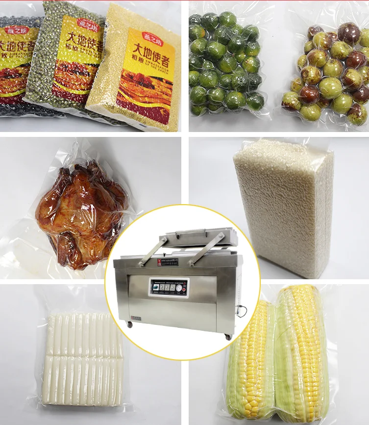 
Double Chamber Household Food saver Vacuum Packing Machine For Brick Bags 