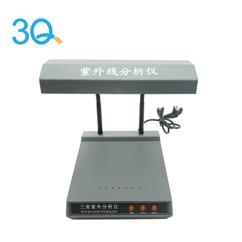 3Q Top 10 Portable Ultraviolet Analyzer Triplex UV Analysis Lamp 254nm/365nm 24W 110V 60hz