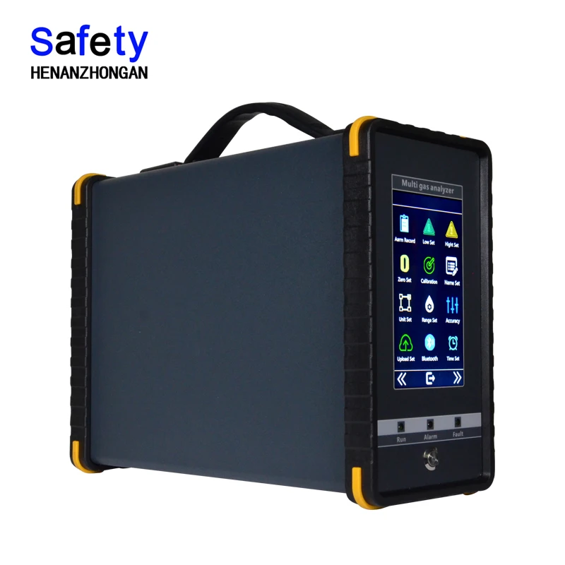 H2S NO2 CO gas detector 16 gases analyzer