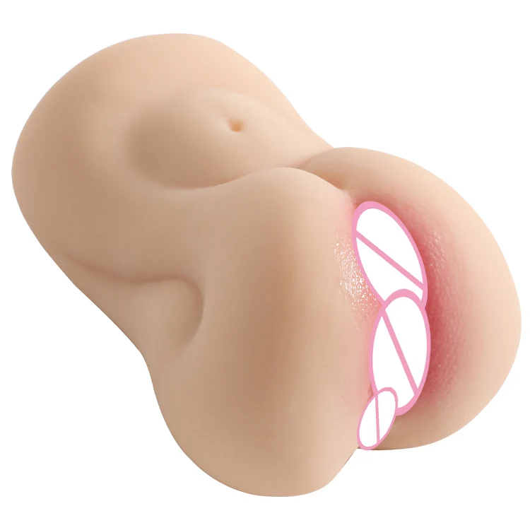 SHUNQU Male Masturbation Device Work Artificial Pocket Dual Channel Mature Female Vagina Male Masturbation Device