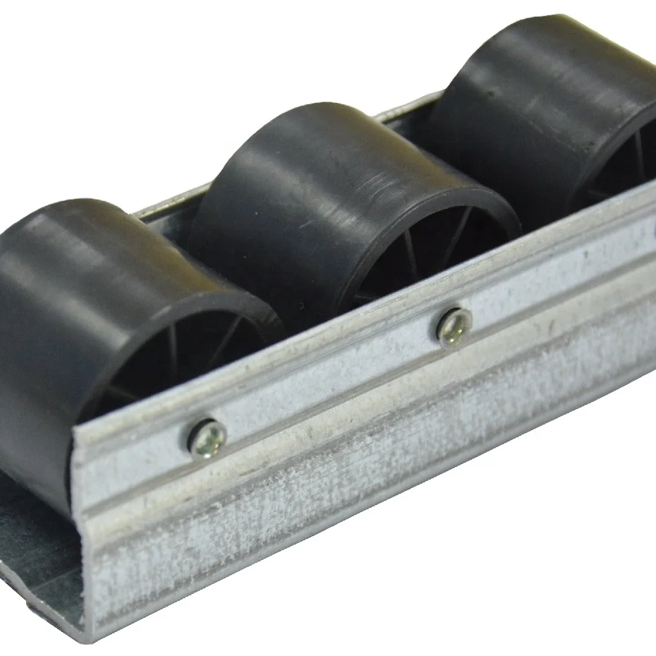 HOT SALE  Plastic Wheel Steel Placon Gravity Roller Track Conveyor Rail Roller Track Roller Rail High Wear Resistance KJ-2035B