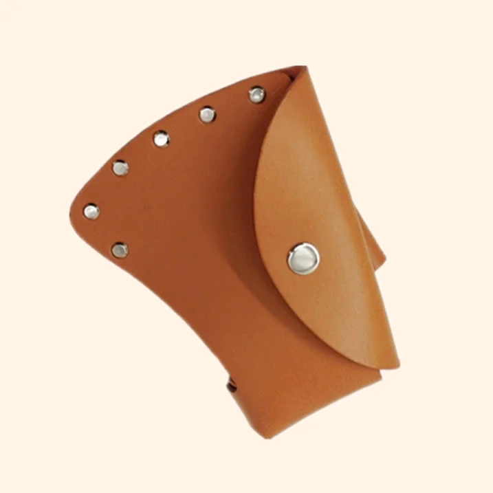 Wood chopping carpentry fine axes cowhide axe sets large and small axe sheath