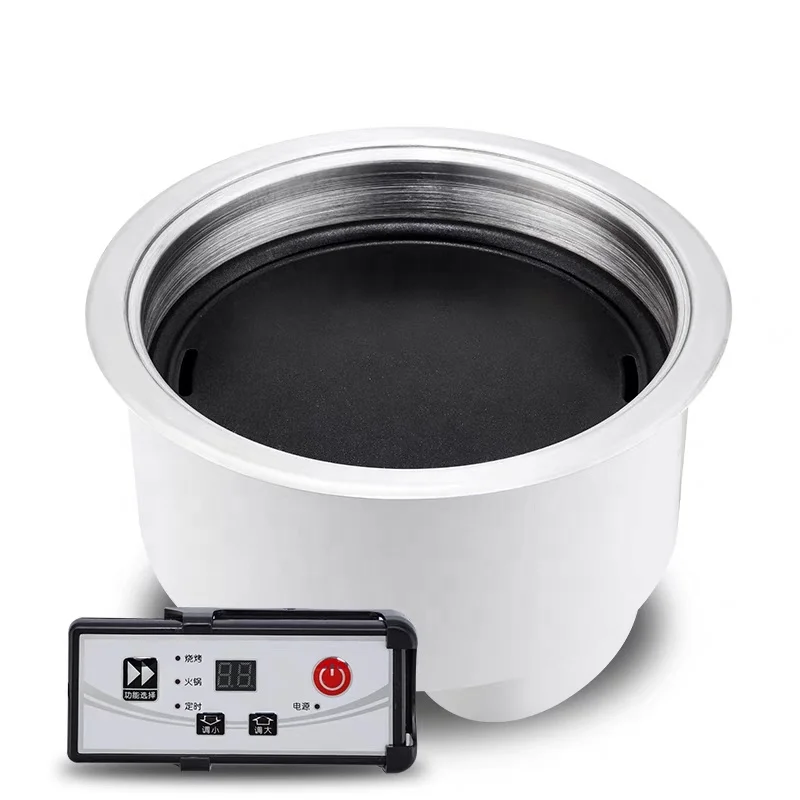 Commercial built in smokeless infrared cooker korean bbq grill 2500W electrical bbq grill barbecue restaurant griller