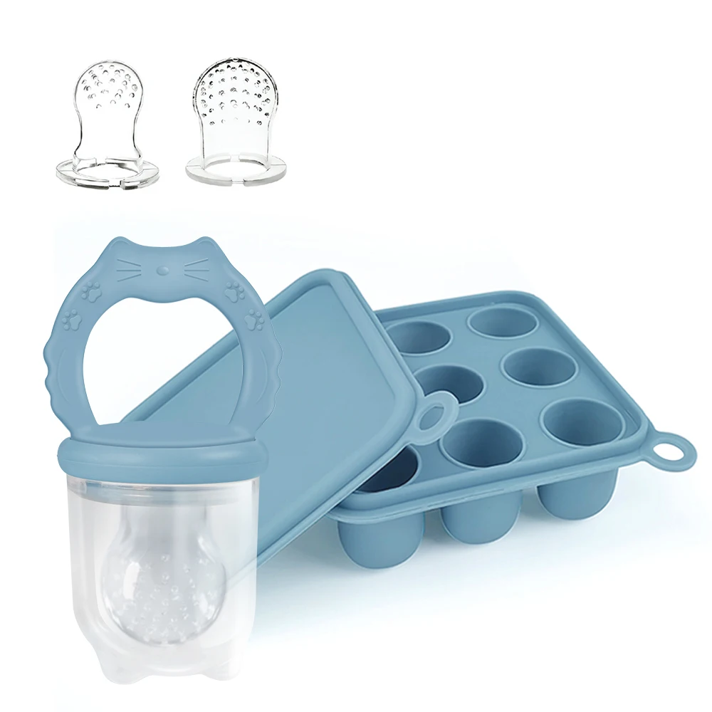 Baby Fruit Feeder Infant Food Dispensing With PP Cover Baby Dummy Pacifier