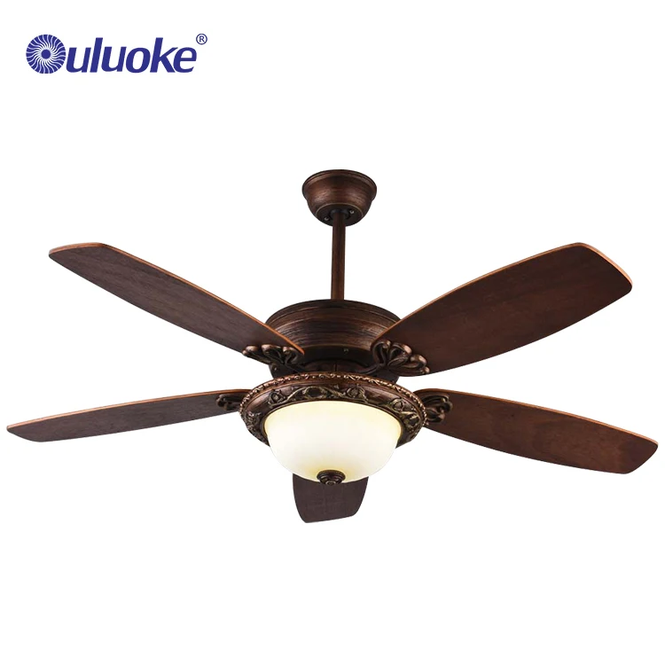  Modern design home appliances air cooling indoor luxury 4 blade lamp ceiling