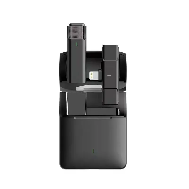 Hot Sale Wireless Microphones Live Stream Interview Type-C Lavalier Studio Microphone Stand Condenser Gaming wireless Microphone