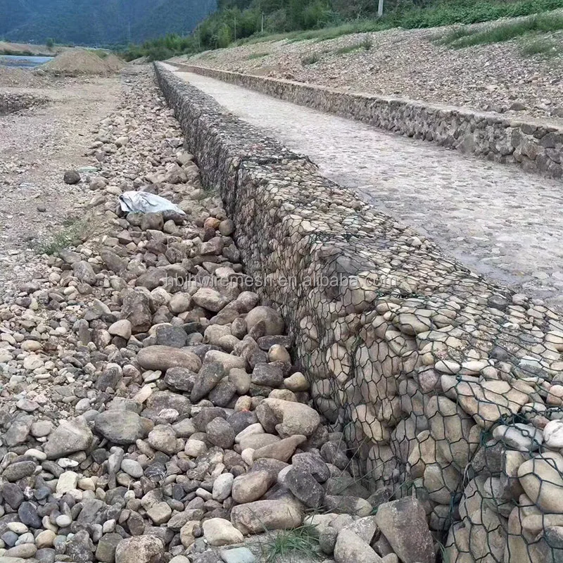 Gabion Basket in Large Stock Standard Galvanized Durable 3x1x1m Gabion Box Iron Wire Mesh