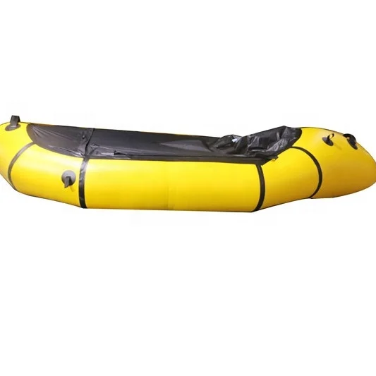 hot sale inflatable packraft self balier pack raft with all accessories alum paddle , a backpack ,a air bag and a repair kit