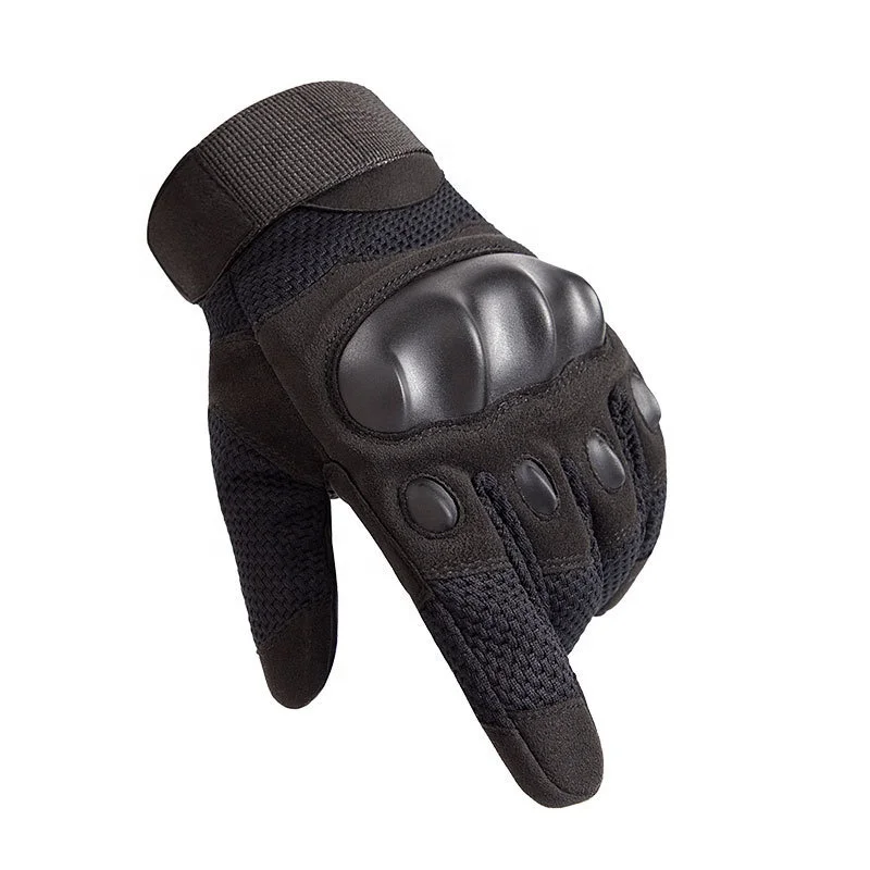 Tactical Combat Military Breathable Full Finger Hard Knuckle Motorcycle Gloves