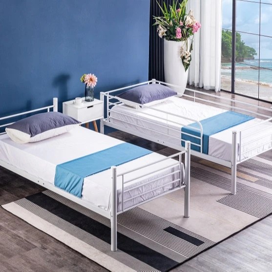 Cheap morden bunk bed for house dormitory on sale