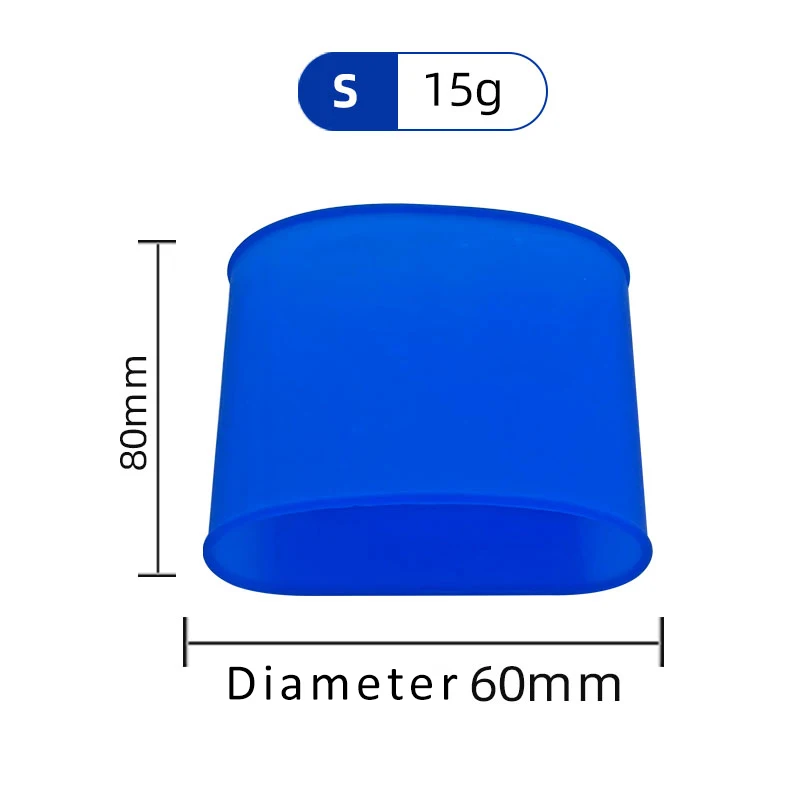 3 Sizes Silicone Bottle Sleeve Soccer Shin Guard Straps Out of Silicone Anti Slip Grip Tapes for Men Women Adults Children Kids