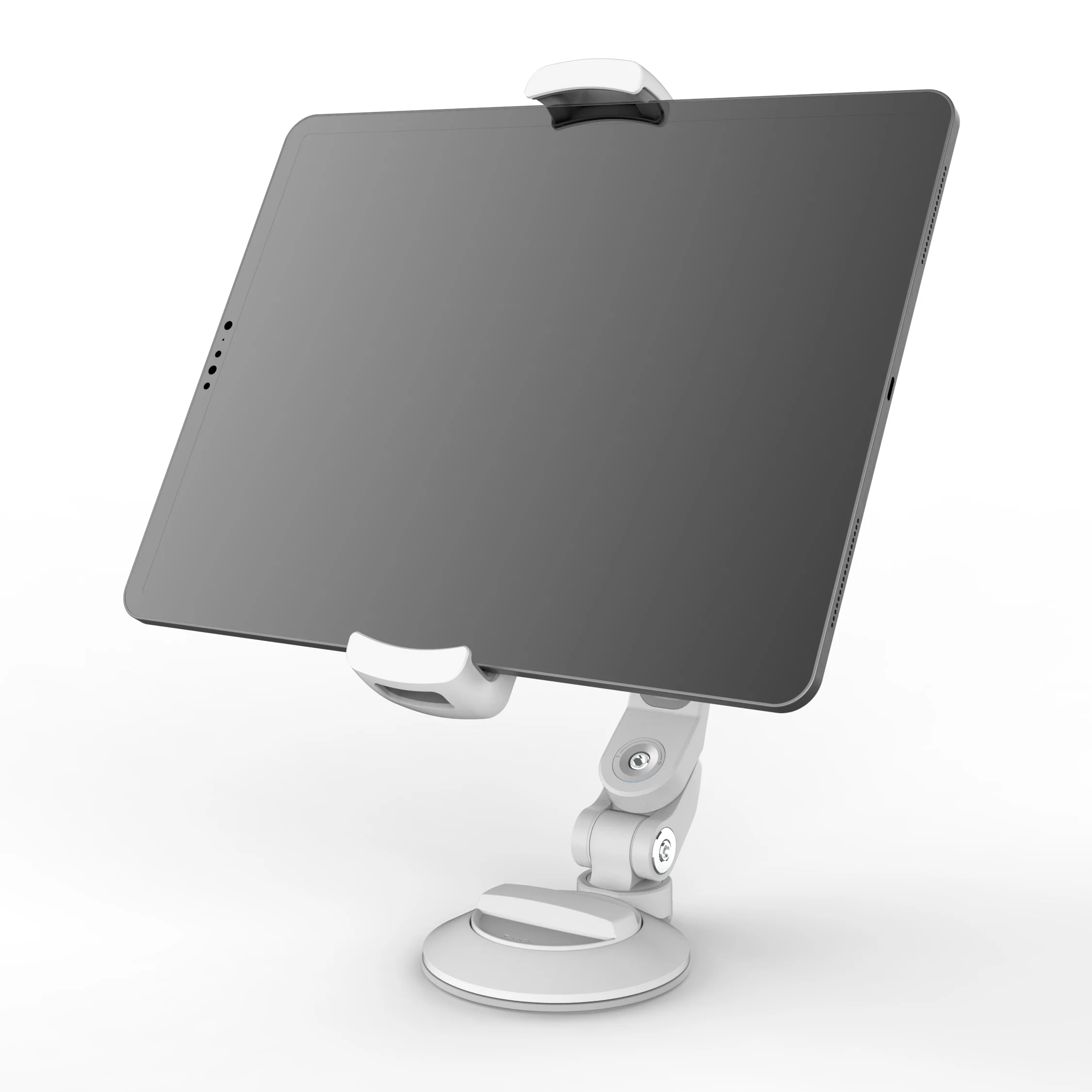 360 degrees adjustable plastic materials sell well tablet stand long arm tablet holder phone accessories car phone holder