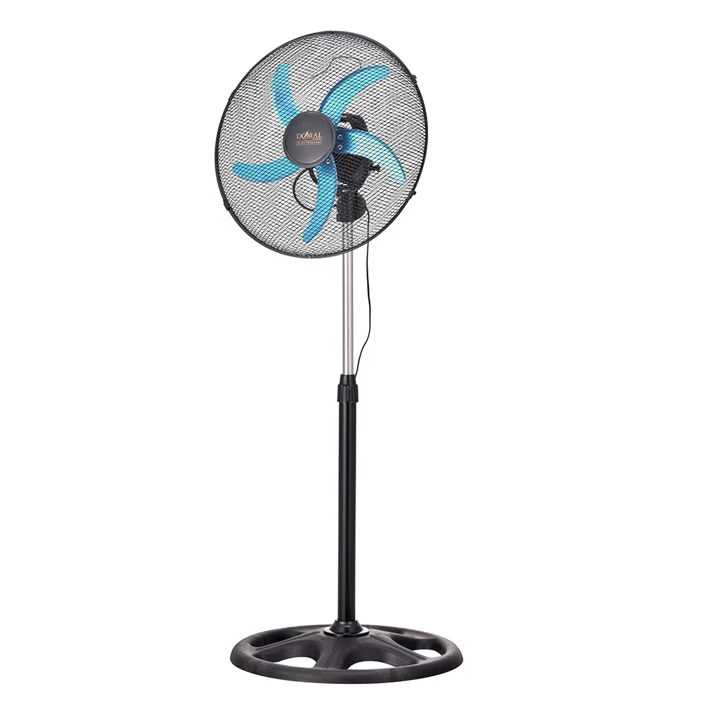 2022 hot sale 12 v dc fan Industrial Fan portable air cooling fan 360 degree 18 inch Stand /Wall/Floor 3in1 ventilateur