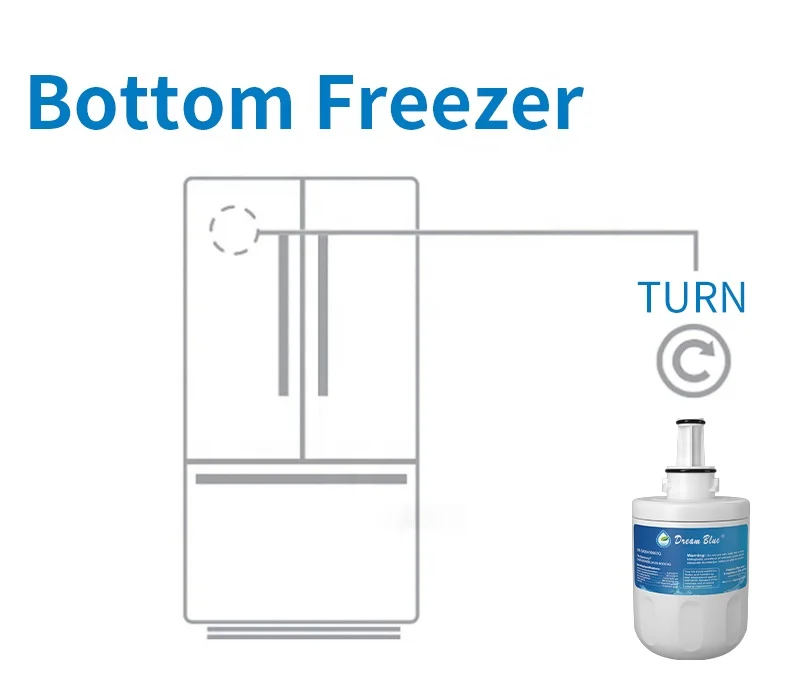 NSF42 372 CE SDS Certification DA29-00003G Water Filter Element Refrigerator Water Filter with Granular Carbon Remove Odor