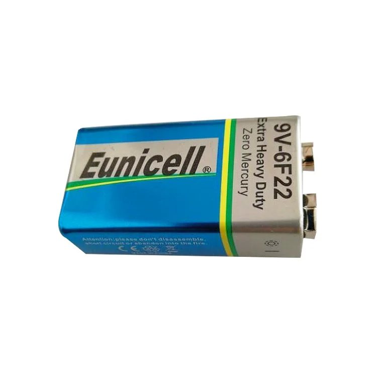 Hot sale Super Alkaline battery plus 9v battery 9volt 6LR61 dry battery for electronic equipment