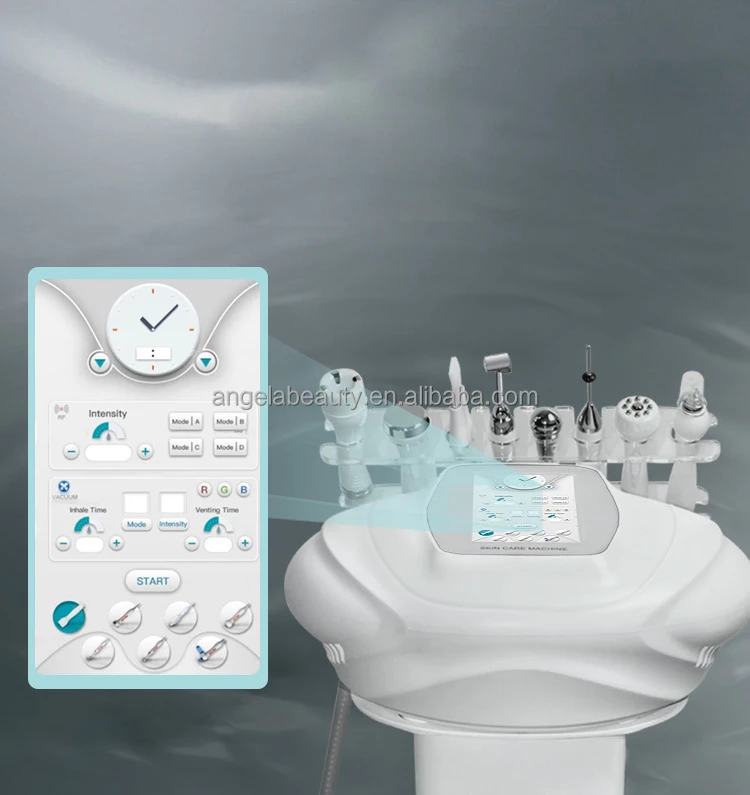 NV-S07 Popular skin rejuvenation galvanic current led light facial machine