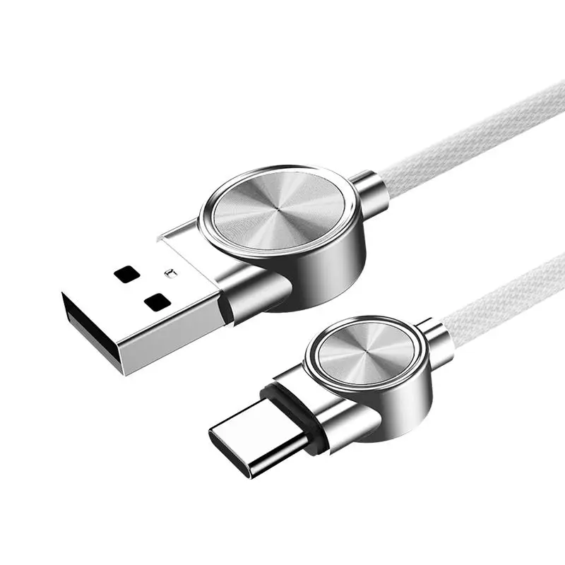 KAKUSIGA Cool reflective CD plug anti tensile and durable fabric cable (Type-C)