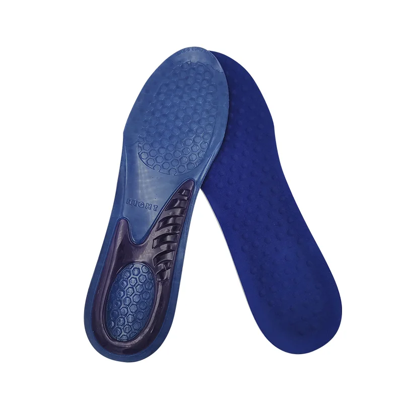 2021 Arch Support Orthopedic Plantar Fasciitis Silicone Gel Insoles Sport Insole for foot