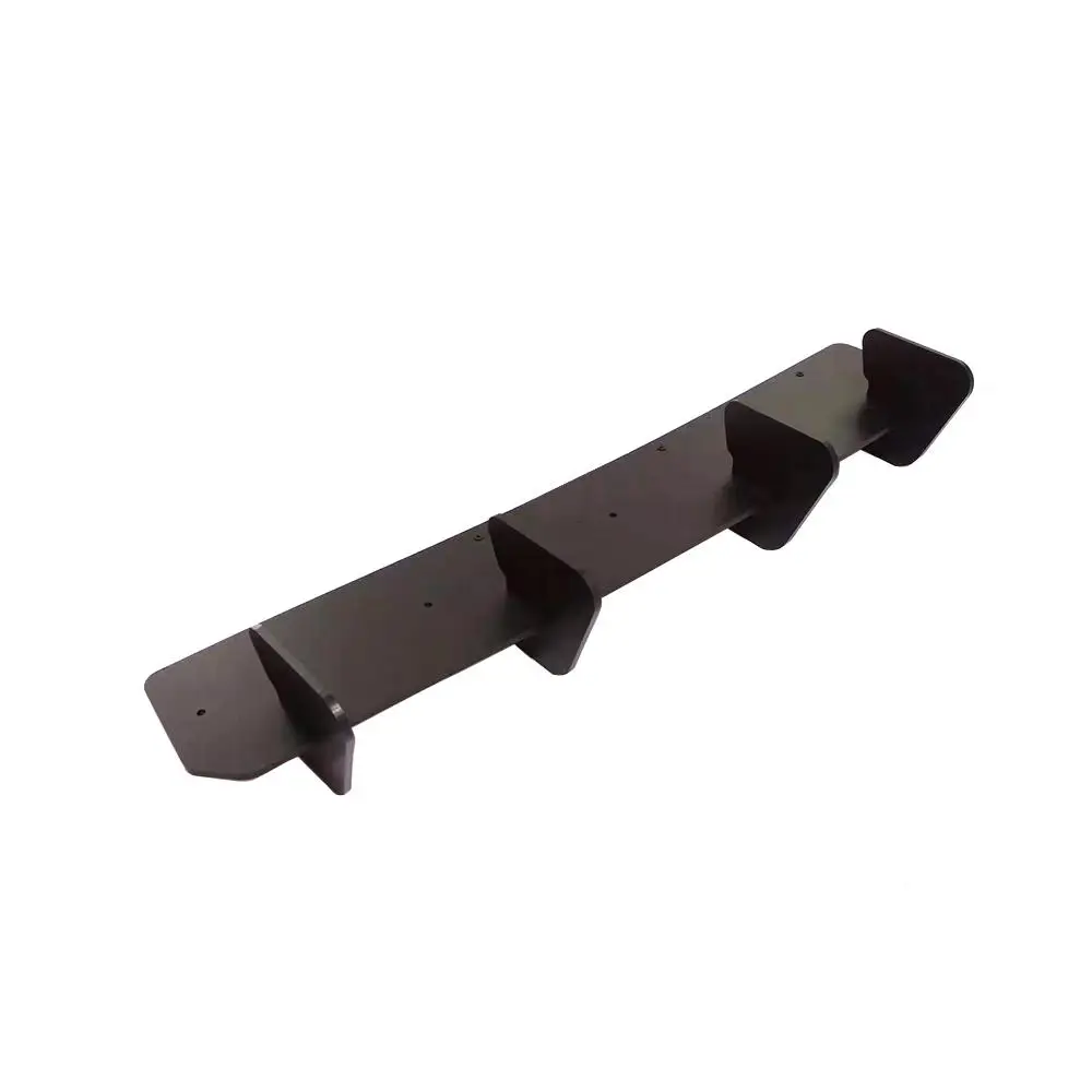 For VW Golf 7.5 MK 7.5 GTI 18-19 Matt Black Acrylic Rear Bumper Diffuser Lip Body kits