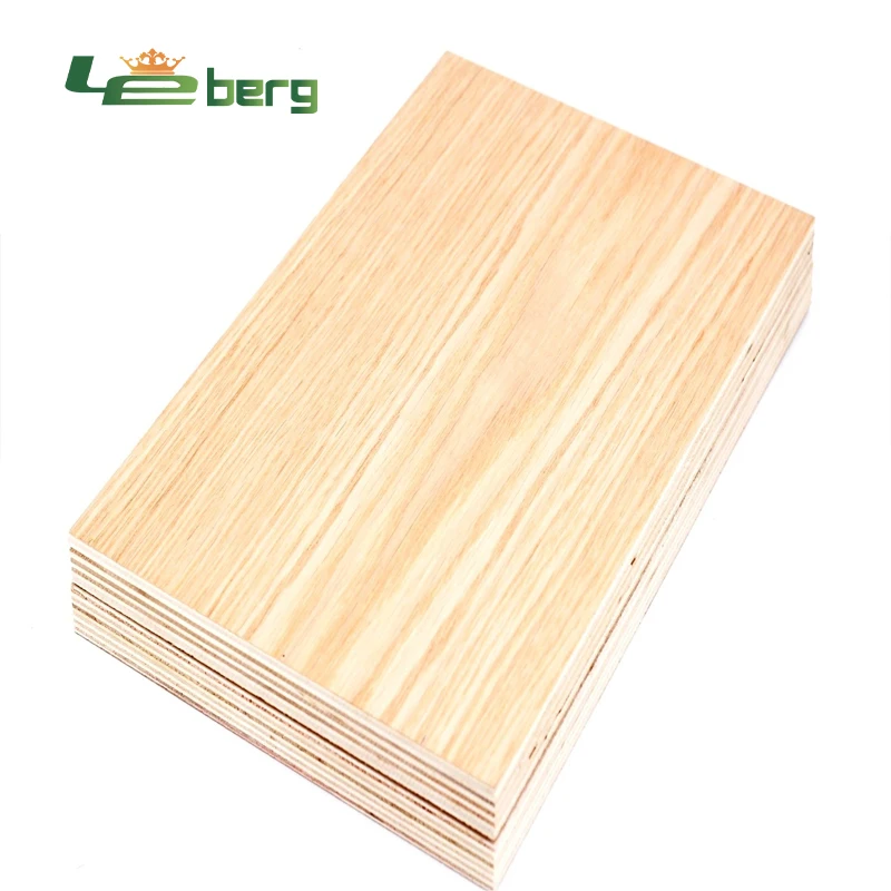 Natural Ash Walnut Red Oak Parota Fancy Plywood for Decoration and Furniture