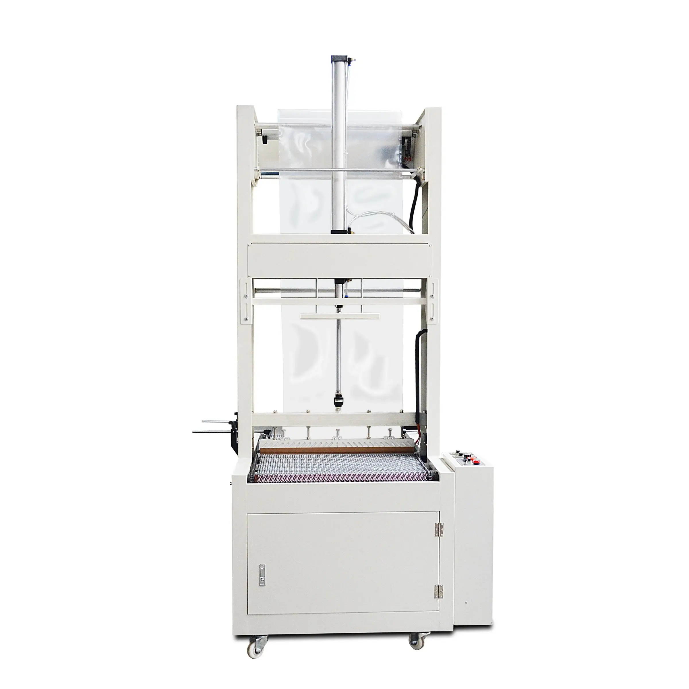 
Frontal feading auto sleeve sealing and shrinking machine 