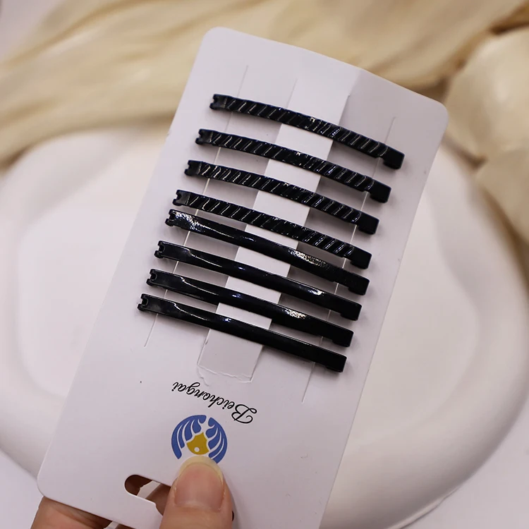 Wholesale High Quality Black Hair Barrettes Bobby Pins Clips For Nurse DIY Hair Accessories