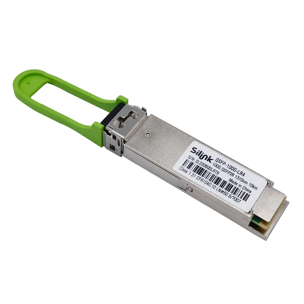 Cisco QSFP-100G-LR4 QSFP-100G-LR4-S Compatible 100GBASE-LR4 QSFP28 1310nm 10km DOM LC SMF Transceiver Module
