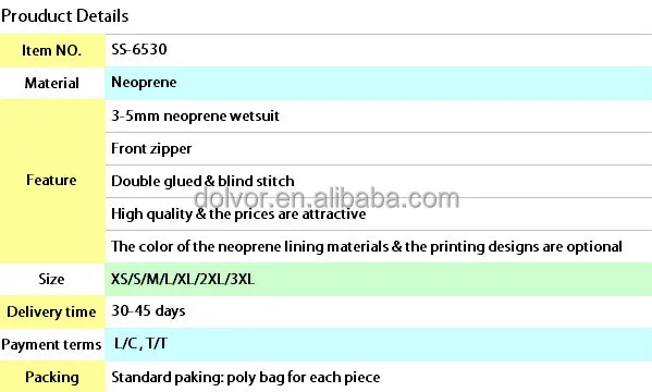 Wholesale Custom 3MM Warm Jumpsuits Surfing Rubber Diving Suit Men Wetsuit