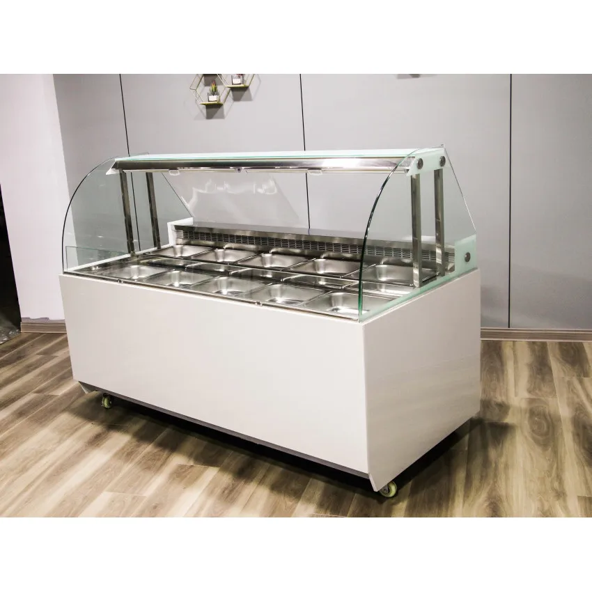 Environmental FreeStanding   Refrigeration Equipment   Open Commercial Freezer Display Fridge