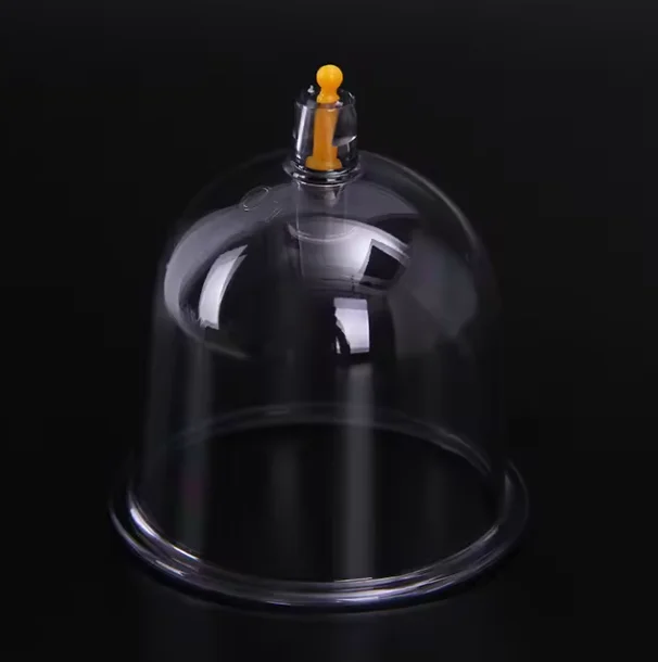Chinese Medical Single Hijama Cupping Cup Jar Vacuum Cupping Cup Set Hijama Therapy Single Plastic Cupping Cups