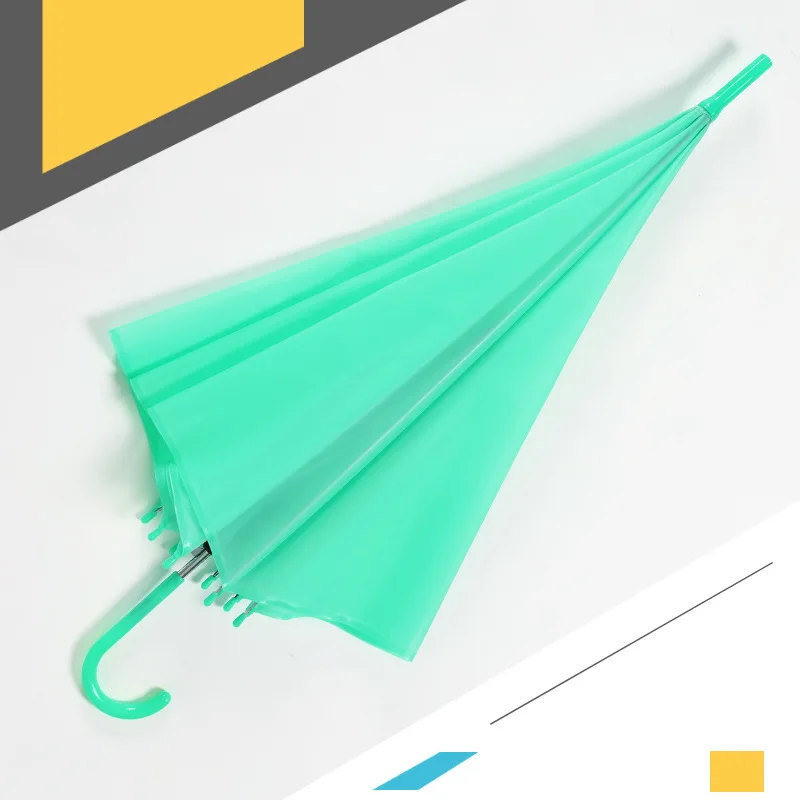 Ветрозащитный подарок от дождя, индивидуальный прямой рекламный прозрачный дешевый прозрачный зонт для гольфа