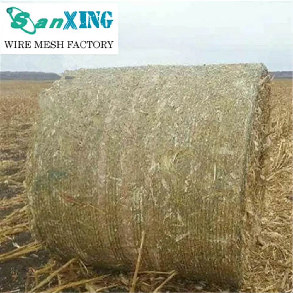 Factory 100% New Virgin HDPE +UV Stabilized strong stretch Straw wrapping net for round hay baler