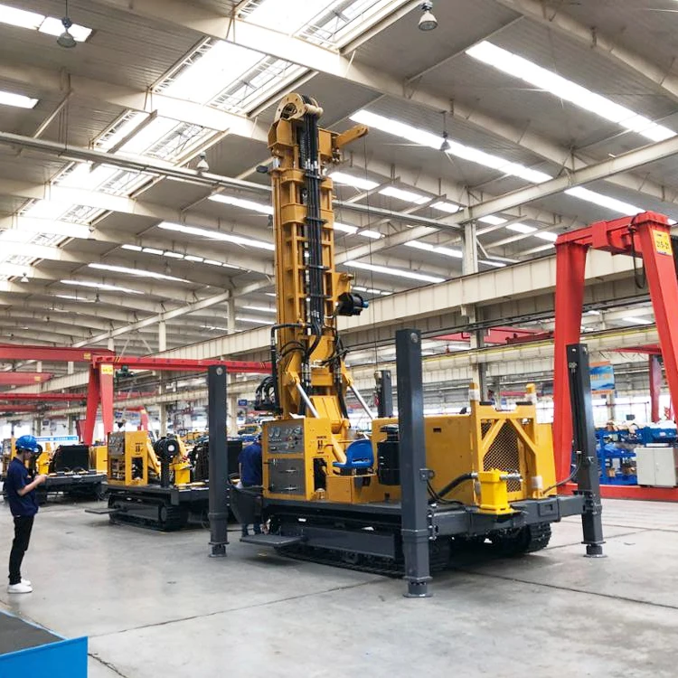 XCMG crawler type water well bore hole drilling rig XSL5/260 portable borehole water well drilling machine rigs