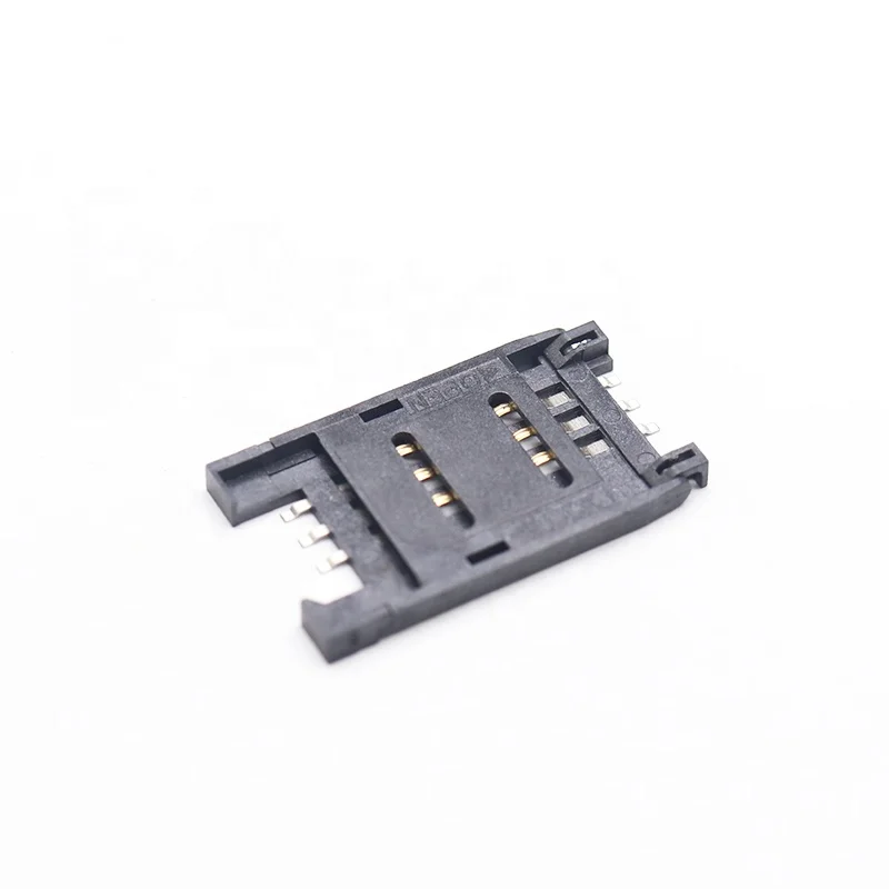 8 pin micro sim card flip for GSM/GPRS connector simcard socket