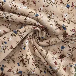 Rayon printed good price low 100% viscose fabric for women garmen