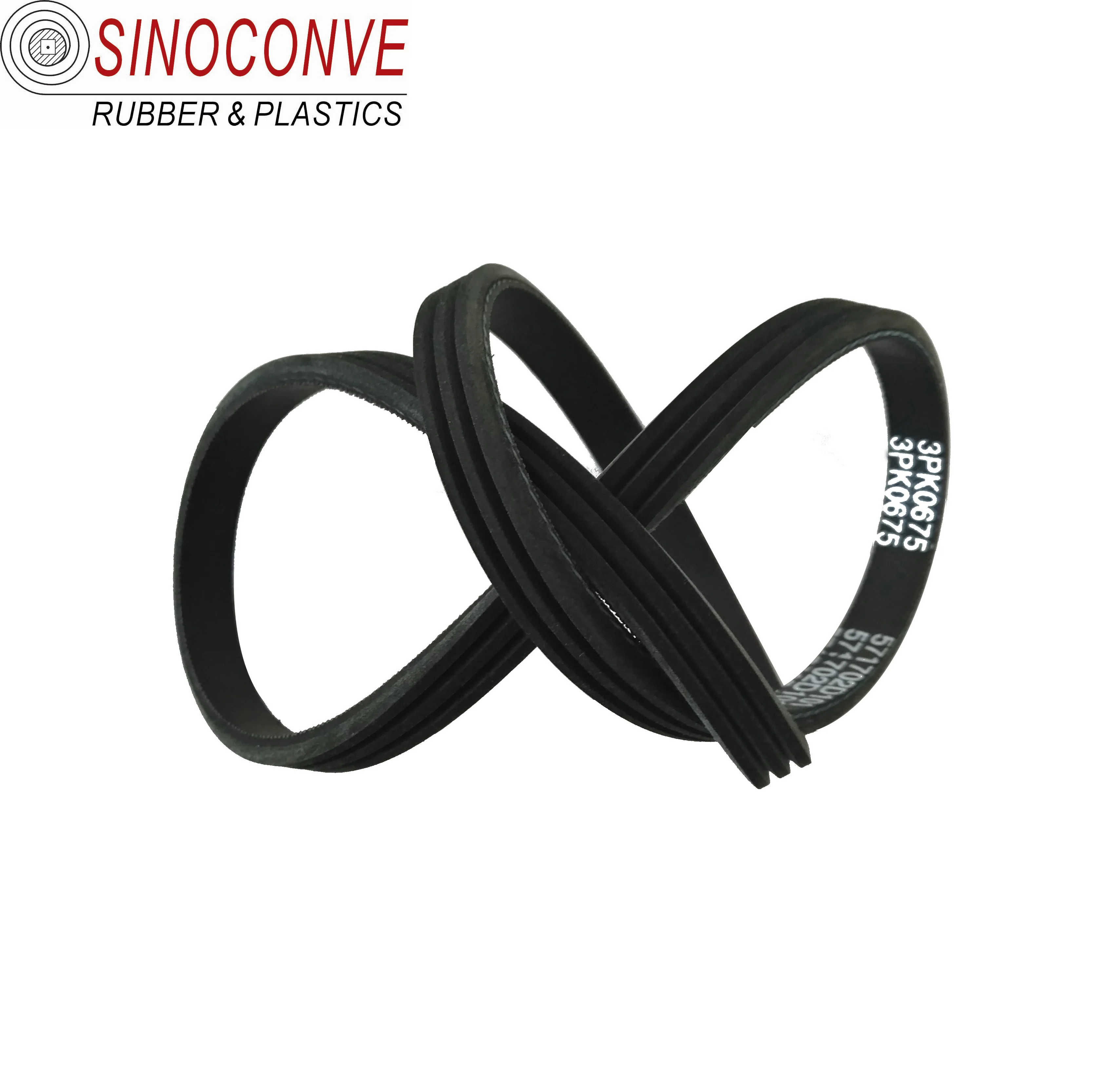 Top Quality Poly Ribbed Excavator Alternator  V fan Belt